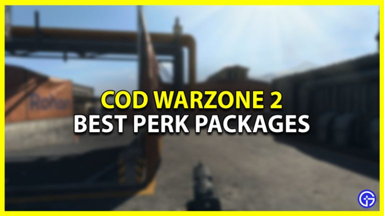 Call Of Duty Warzone 2 Best Perk Packages List