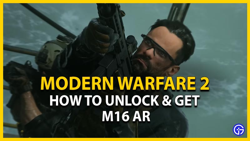 cod mw2 how to get m16