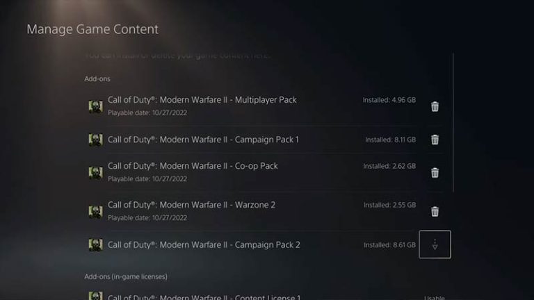 call of duty missing dlc pack pc