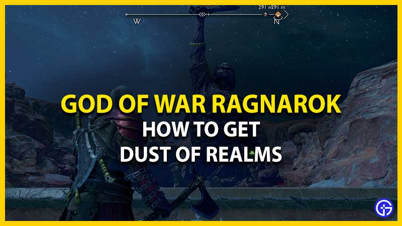 Dust of Realms in GOW Ragnarok