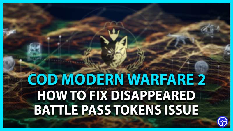 mw2 battle pass tokens disappeared missing issue