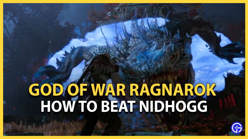 god of war ragnarok beat nidhogg