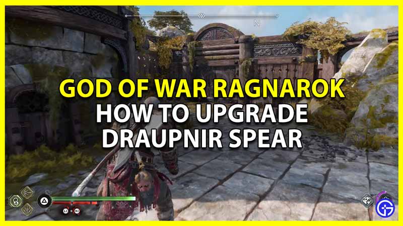 how to upgrade draupnir spear in god of war ragnarok