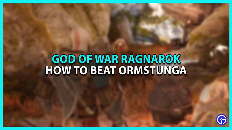 How to beat Ormstunga in God of War Ragnarok