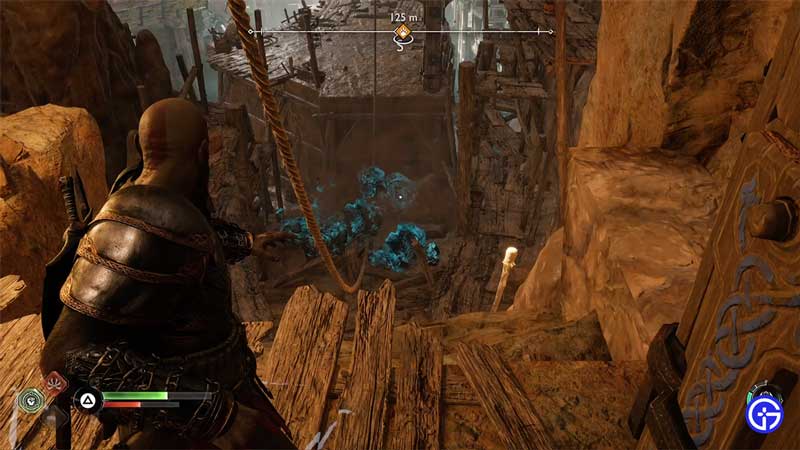 how to solve the mine puzzle in god of war ragnarok