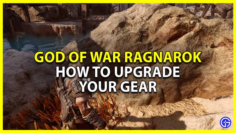 how to upgrade your gear in god of war ragnarok