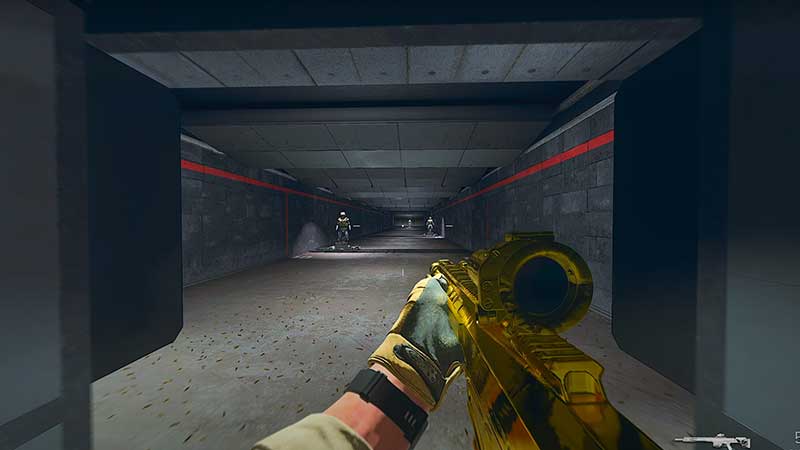 Gold MCPR-300 in Modern Warfare 2