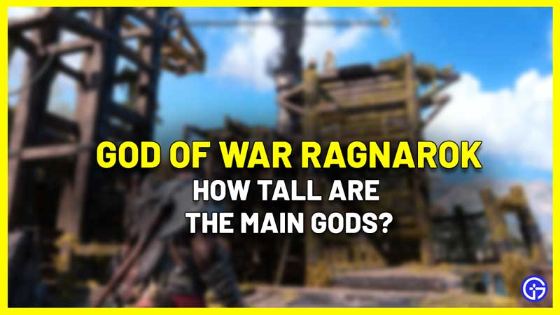 How Tall Are the Gods in God of War Ragnarok? Odin, Thor, Tyr Heights  Explained