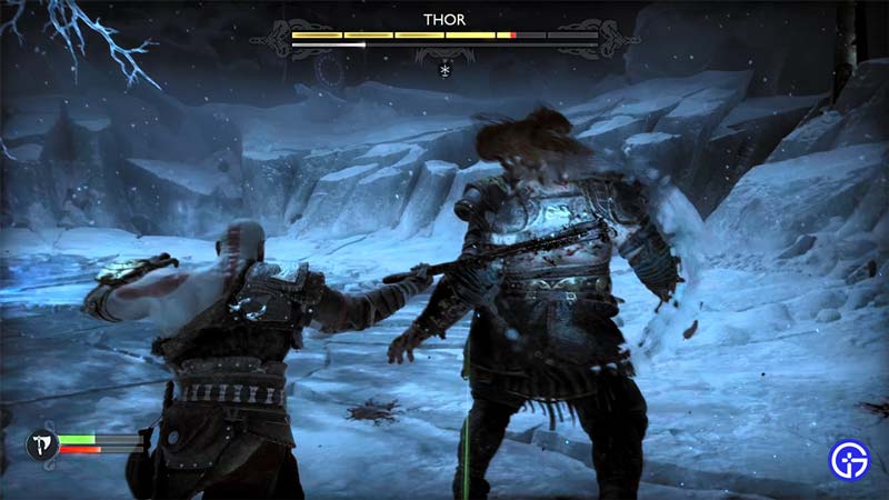 Kratos was supposed to die at the first battle with Thor  and why it  didn't happen - Gamicsoft