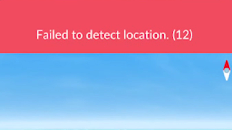 pokemon go fix failed to detect location 12 error