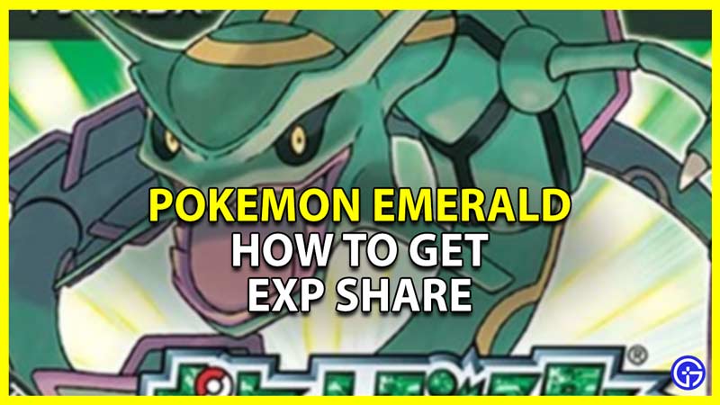 pokemon emerald exp share location