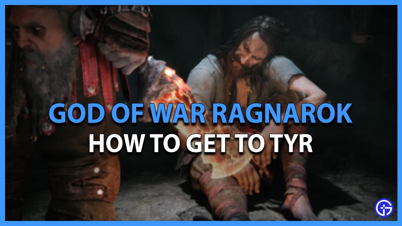 god of war ragnarok get to tyr