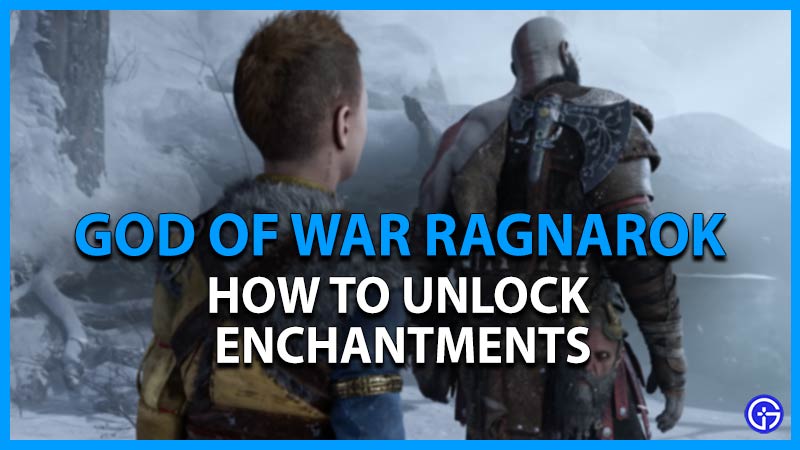 god of war ragnarok unlock enchantments
