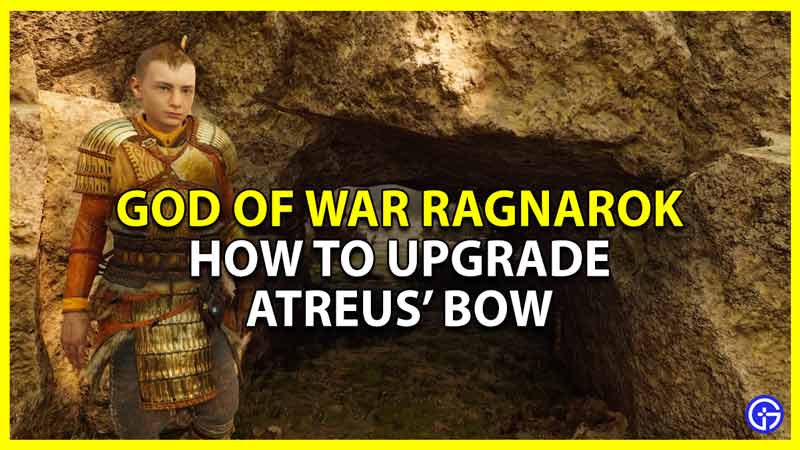 god of war ragnarok upgrade atreus talon jotnar and aesir bow