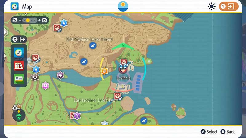 Klawf Stick Location in Pokemon SV