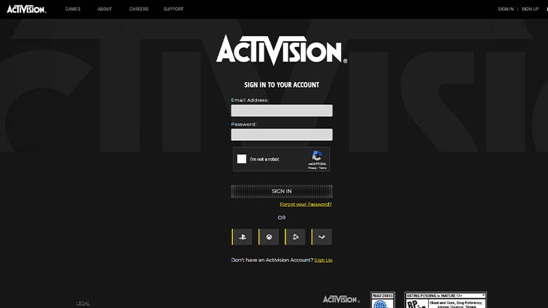 COD MW2 Link Activision Account 