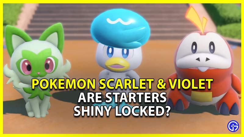 how to get shiny starters in pokemon scarlet and violet