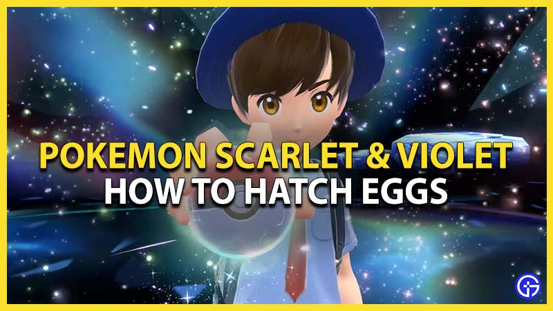 how to hatch eggs pokemon scarlet violet