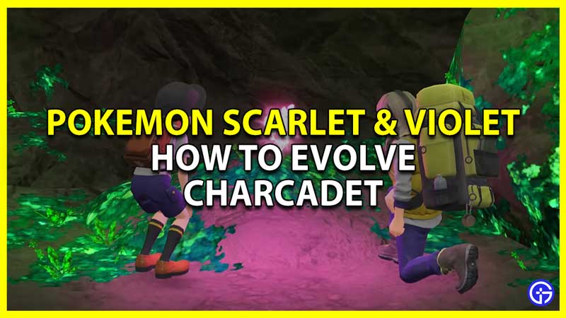pokemon scarlet evolve charcadet into armarouge