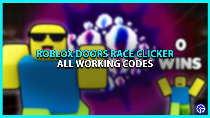 Roblox DOORS Race Clicker Codes