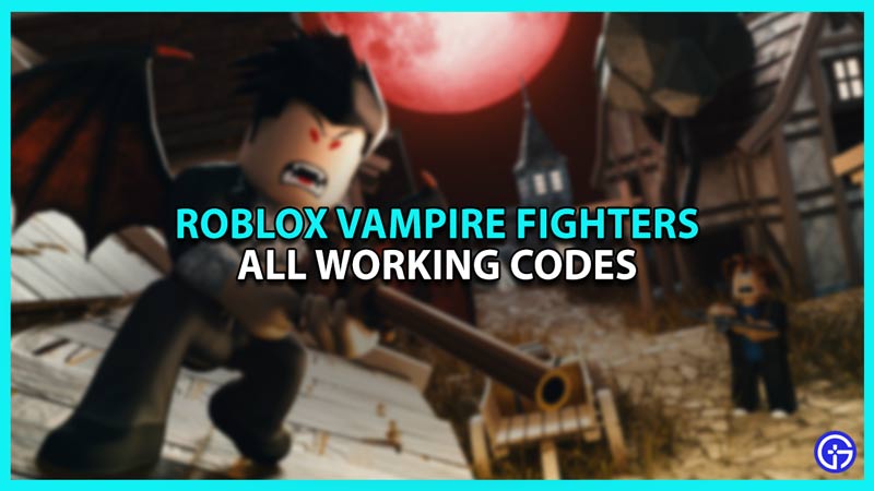 Vampire Fighters All Working Codes