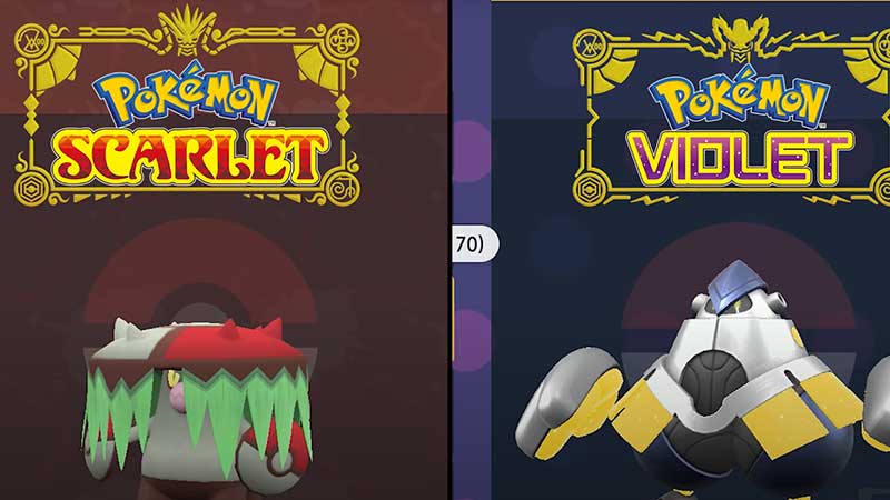 Types of Paradox Pokemon in Pokemon Scarlet & Violet