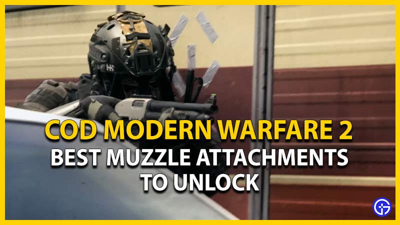 best muzzle attachments to unlock modern warfare 2 cod mw2