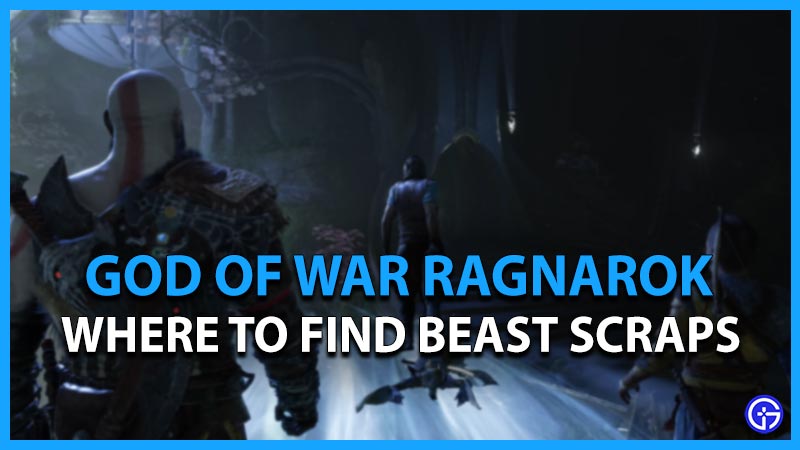 god of war ragnarok find beast scraps
