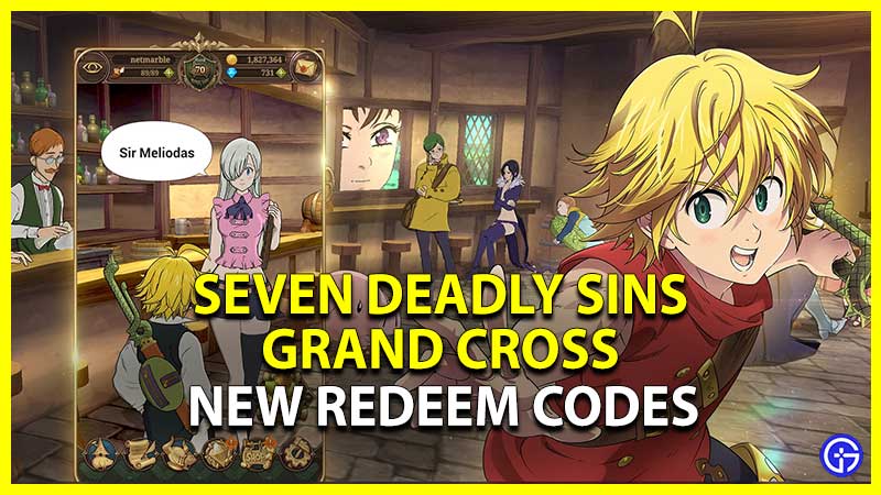 Seven Deadly Sins (7DS): Grand Cross Codes
