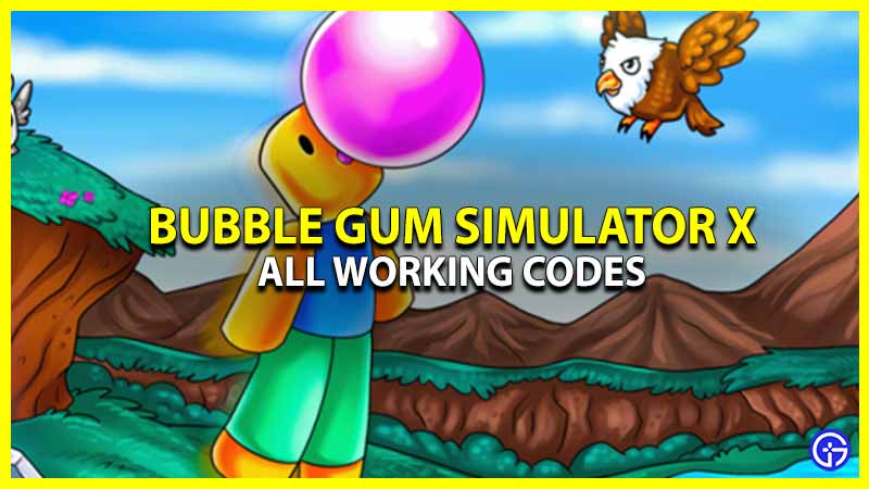 Bubble Gum Simulator X Codes