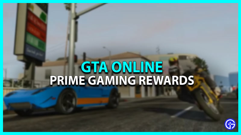GTA Online Prime Gaming Rewards