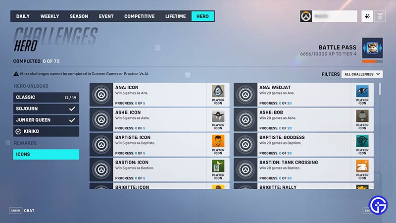 How To Unlock Player Icon In Overwatch 2
