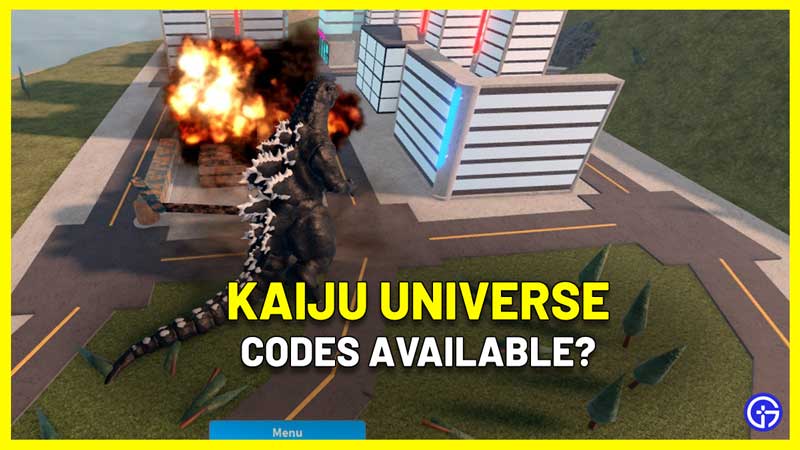Kaiju Universe Codes