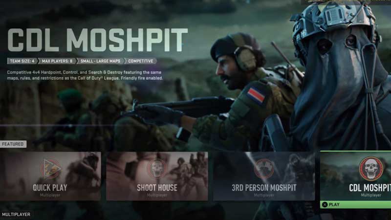Modern Warfare 2 CDL Moshpit Playlist