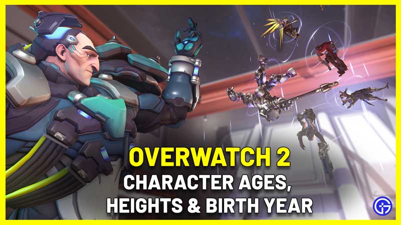 Overwatch characters heights #overwatch #overwatch2