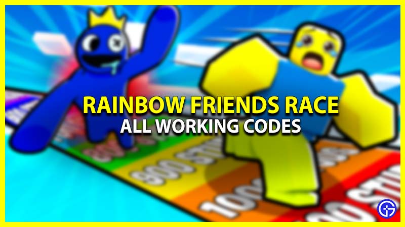 Rainbow Friends Race Codes