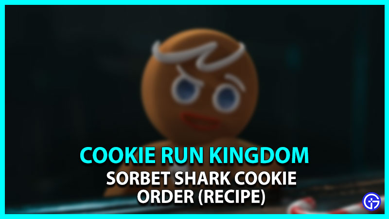 Sorbet Shark Cookie Cake Order In Cookie Run Kingdom