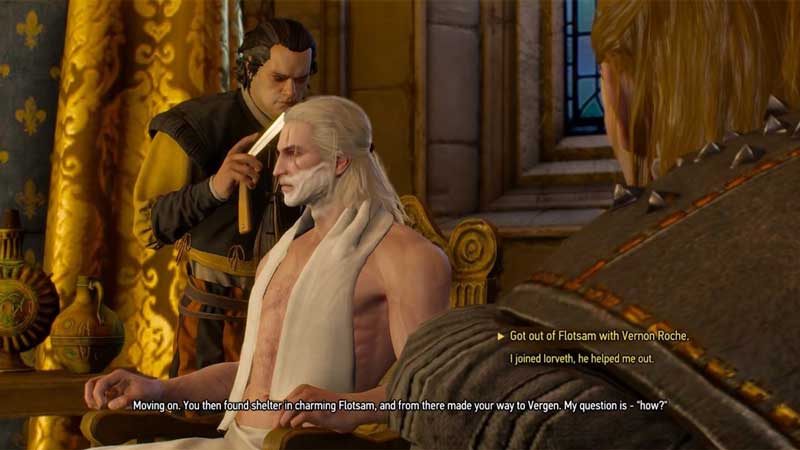 Witcher 3 World Set Up Interrogation Questions Answers