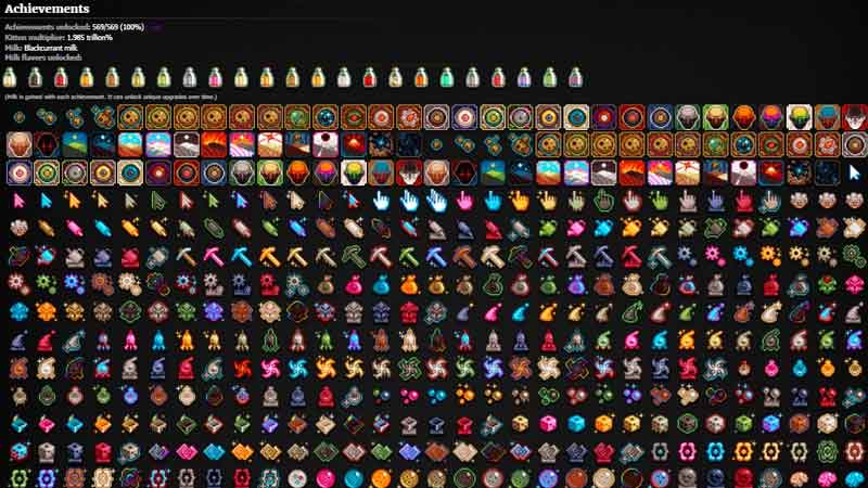 Cookie Clicker achievements guide, Full list to unlock