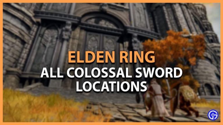 Best Elden Ring Colossal Swords Locations - Gamer Tweak