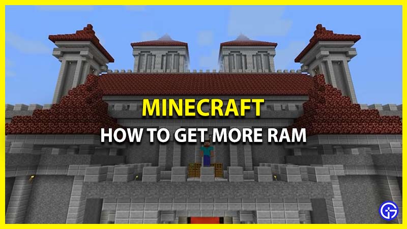 Allocate more RAM in Minecraft