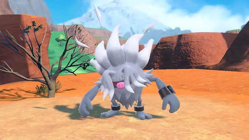 Annihilape evolved from Primeape in Pokemon Scarlet Violet