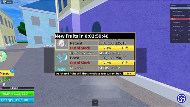 Blox Fruits Phoenix Fruit Awakening Guide - Gamer Tweak