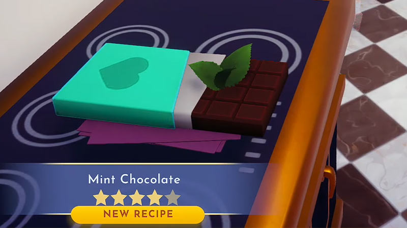 Cook Mint Chocolate in Disney Dreamlight Valley