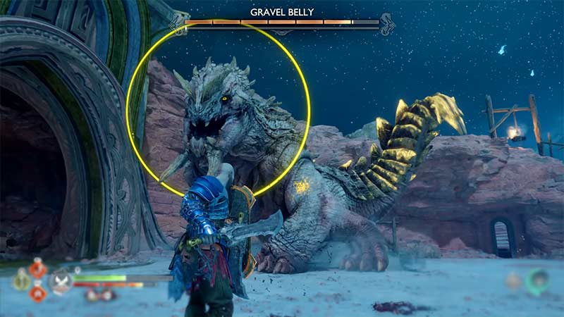 Defeat Gravel Belly in GOW Ragnarok