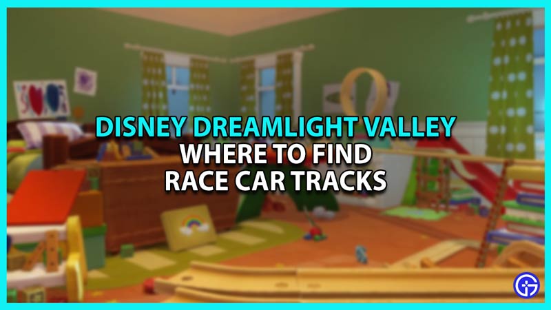 Where to Find Race car Tracks in Disney Dreamlight Valley