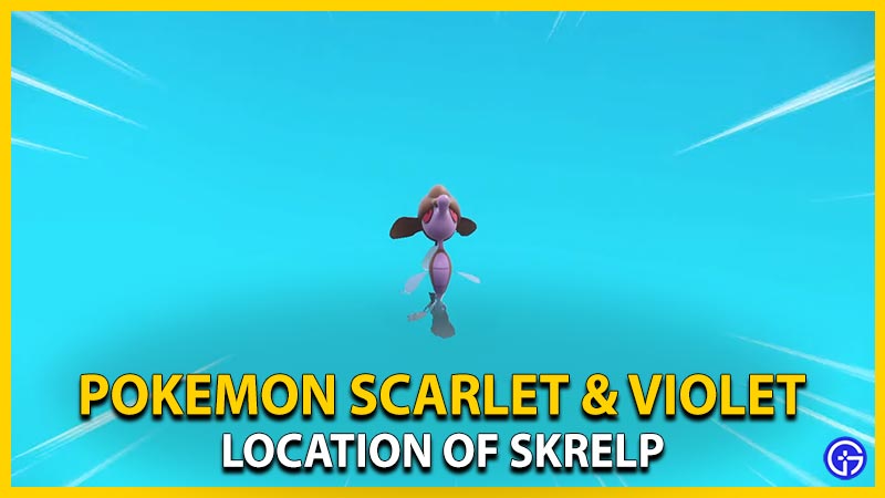 Find Skrelp in Pokemon Scarlet