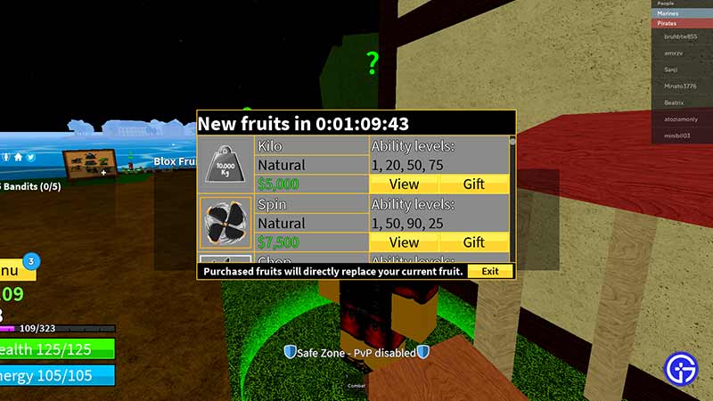 Shadow vs Awakened String, Blox Fruits