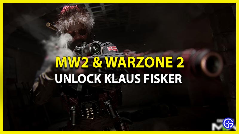 Get Klaus Fisker in MW2 & Warzone 2