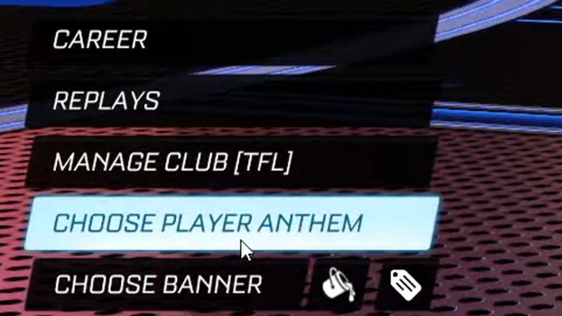 Get Player Anthem in Rocket League